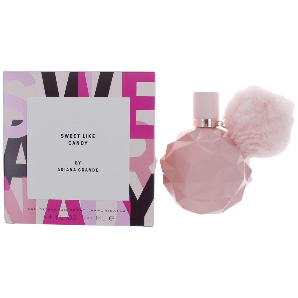 Bottle of Sweet Like Candy by Ariana Grande, 3.4 oz Eau De Parfum Spray for Women